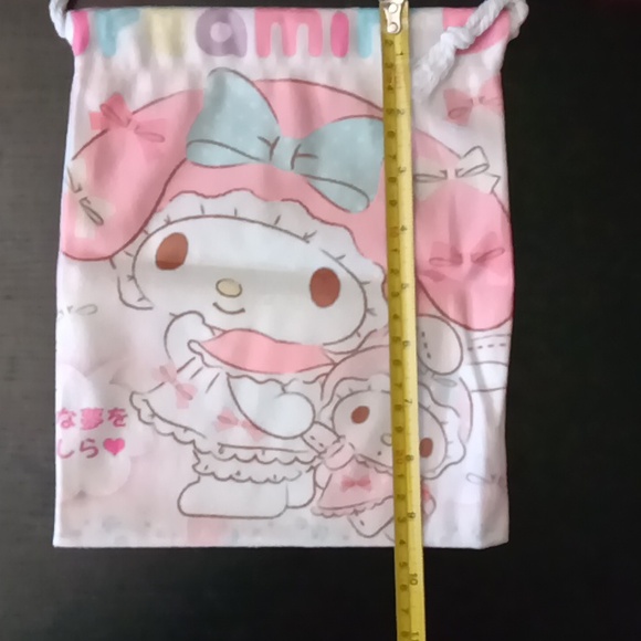 Gifted To Customer  My Melody Small Canvas Drawstring Pouch - Picture 2 of 2